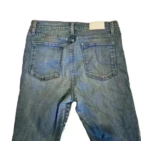 Pistola Womens Light Wash Skinny High Rise Distressed Jeans 28 - Picture 4 of 13